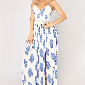 NEW! High slit maxi dress